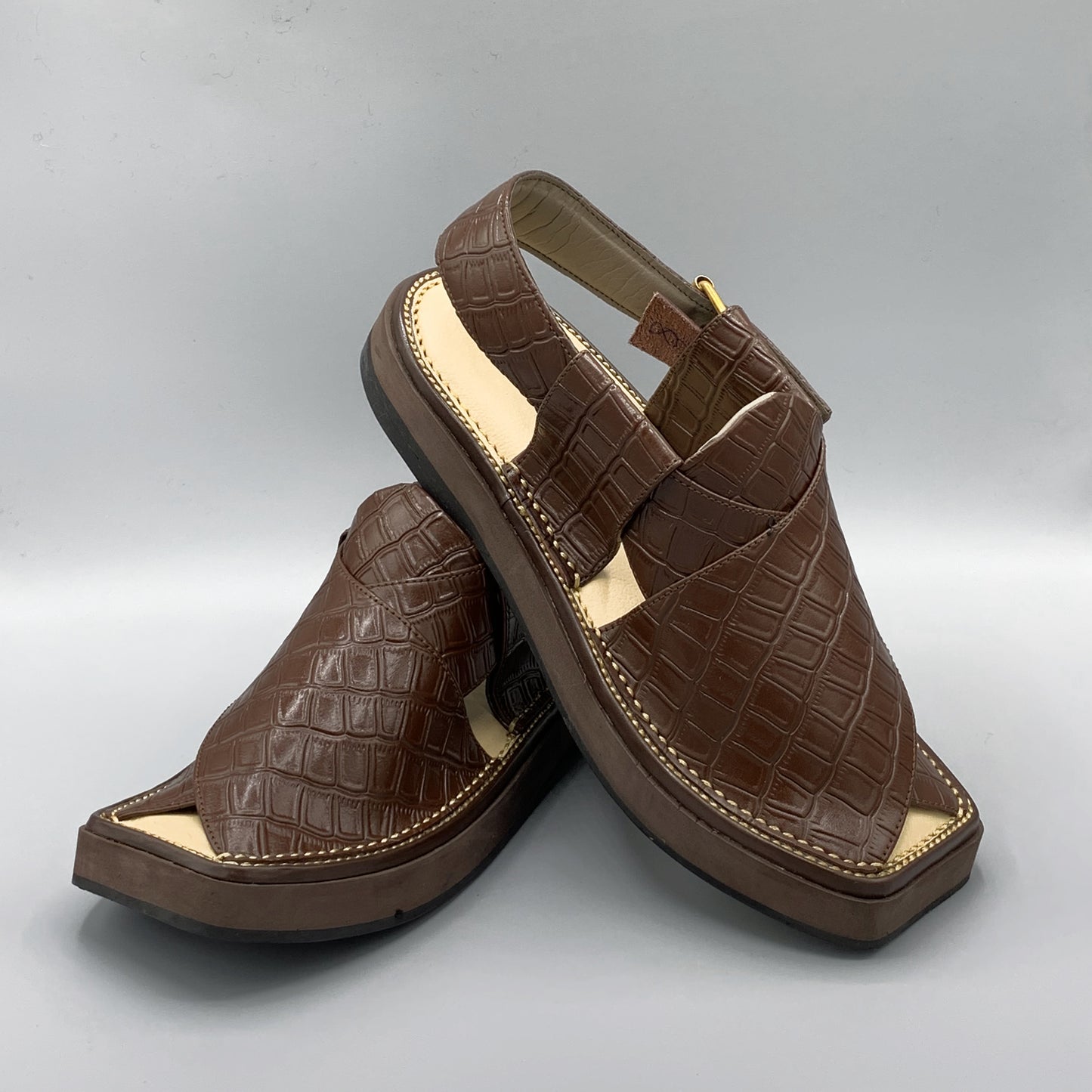 Crocodile Kaptaan Choclate Brown