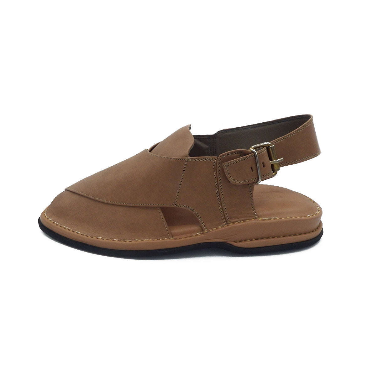 Zardari Chappal Chocolate Brown